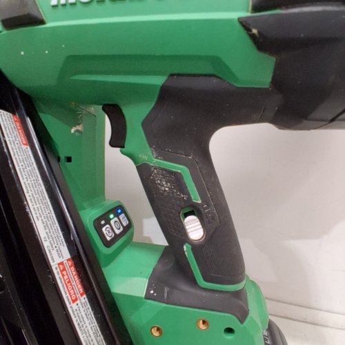 METABO HPT CORDLESS STRIP NAILER KIT - 18 V; 1-1/2" - 3-1/2" NAIL LENGTH; .113" NAIL DIAMETER - GREEN / BLACK (MODEL: NR1890DCA) image 8