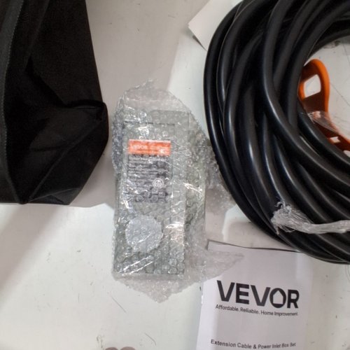 GENERATOR EXTENSION CORD WITH PORTABLE STRAP - 40FT - 30 AMP -10 GAUGE 4 PRONG - 240V (MODEL: ‎LA047A/LA048A+LSTK07T) image 3