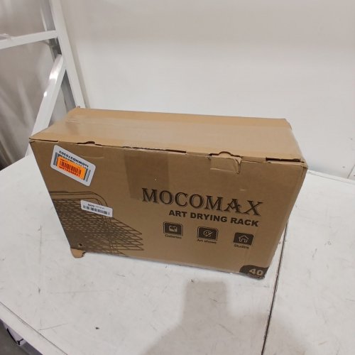MOCOMAX ART DRYING RACK FOR PAINTING WITH 40 REMOVABLE SHELVES - 41.33" X 16.73" - BLACK (MODEL: MCM-DR-B-40) image 10