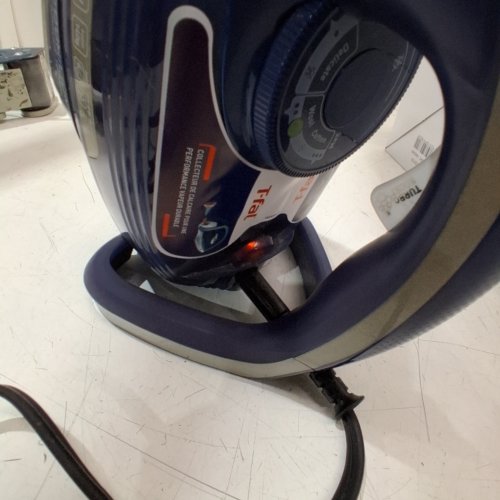 T-FAL ULTRAGLIDE PLUS ENHANCED STEAM IRON WITH CALCIUM COLLECTOR - BLUE/SILVER (MODEL: 1830008183) image 2