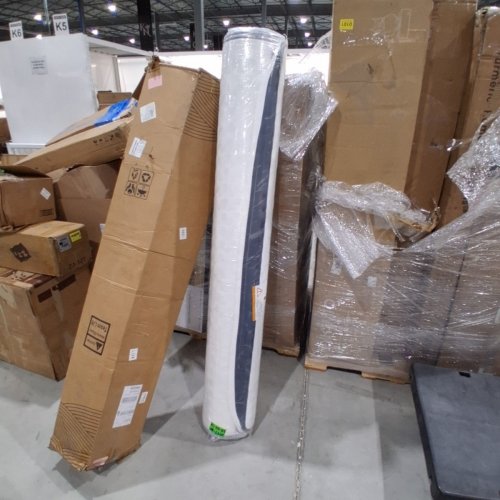 KUD MEDIUM FIRM HYBRID MEMORY FOAM MATTRESS IN A BOX - 12" - KING image 2