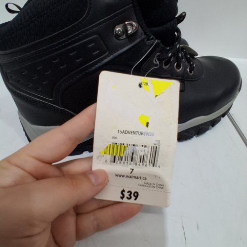 WOMEN'S WATERPROOF OUTDOOR BOOTS - SIZE 7 - BLACK (STYLE: 15ADVENTUREW20) image 2