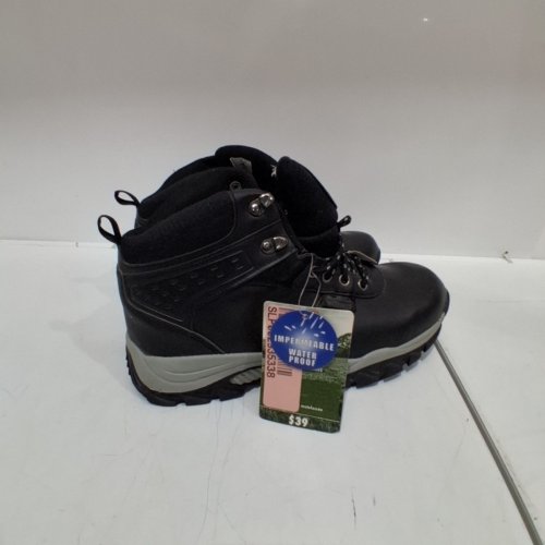 WOMEN'S WATERPROOF OUTDOOR BOOTS - SIZE 7 - BLACK (STYLE: 15ADVENTUREW20) image 3