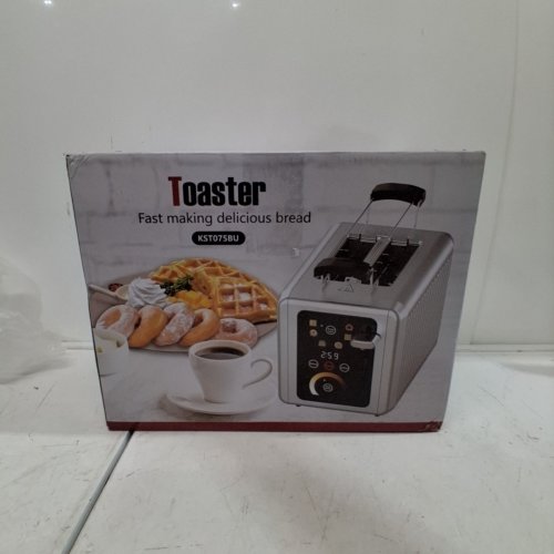 DIGITAL 2-SLICE TOASTER WITH WARMING ATTACHMENT - 120 V 850W - STAINLESS STEEL (MODEL: KST075BU) image 4