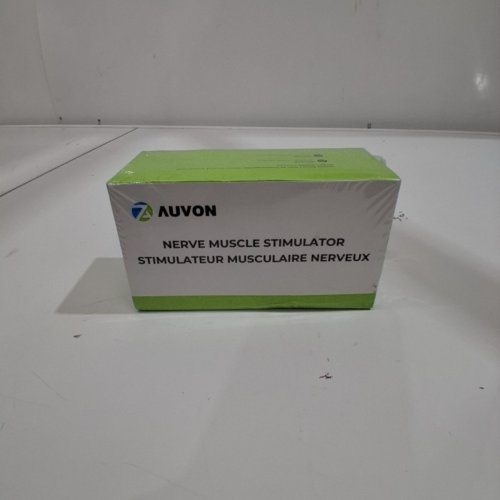 AUVON 3-IN-1 NERVE MUSCLE STIMULATOR TENS MACHINE EMS DEVICE - 2" & 2"X4" PADS - SILVER (MODEL: ‎PRO18AB) image 2