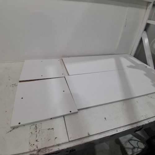 BRIGHTROOM STACKABLE SHELF FOR CLOSET/ENTRY WAY - 30" X 11" X 11" - WHITE image 5