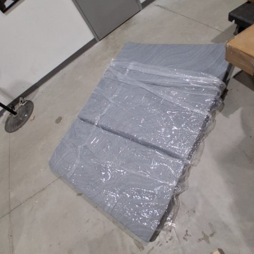 MOLBLLY FOLDING TRI-FOLD MEMORY FOAM MATTRESS - 4" QUEEN - GREY image 2