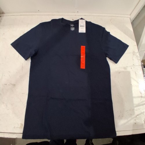 MEN'S GEORGE SOFT WASH SHORT SLEEVE CREWNECK T-SHIRT - SMALL - NAVY image 2