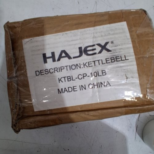 HAJEX WIDE GRIP KETTLEBELL - 10 LBS - GREEN / BLACK image 4