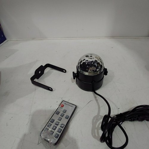 LED PORTABLE DISCO PARTY LIGHT - BLACK image 3
