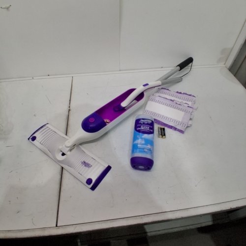 SWIFFER POWERMOP MULTI-SURFACE MOP - PURPLE/WHITE image 3