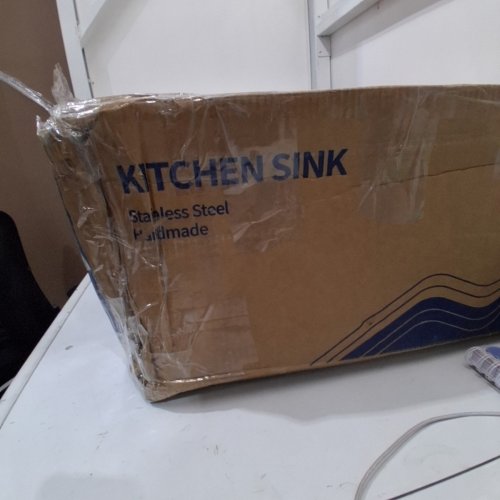 TSIBOMU HANDMADE TOP MOUNT SINGLE BOWL DROP IN WORKSTATION KITCHEN SINK - 23" X 18" X 9" - STAINLESS STEEL (MODEL: 2318UG) image 4