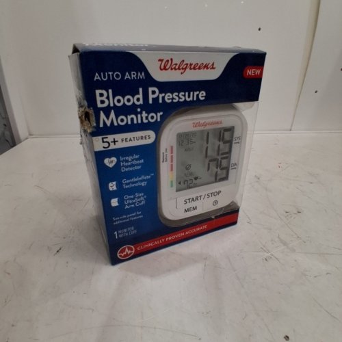 WALGREENS AUTOMATIC ARM BLOOD PRESSURE MONITOR (MODEL: 899709) image 5