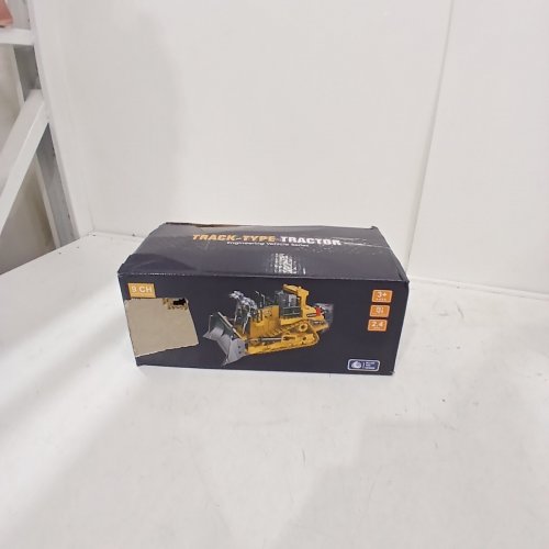 KIDS RC BULLDOZER TOY WITH REMOTE CONTROL - 2.4GHZ - YELLOW/BLACK - (MODEL:BC1045) image 2