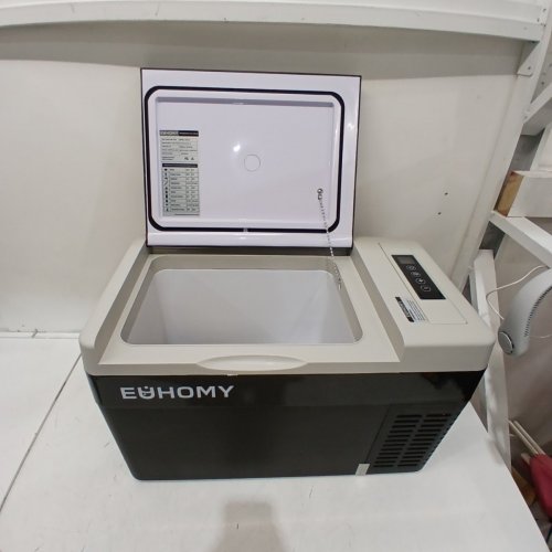 EUHOMY PORTABLE CAR REFRIGERATOR WITH APP CONTROL - 12V/19QT - BLACK (ITEM: CF004-25BL-CAEH) image 4