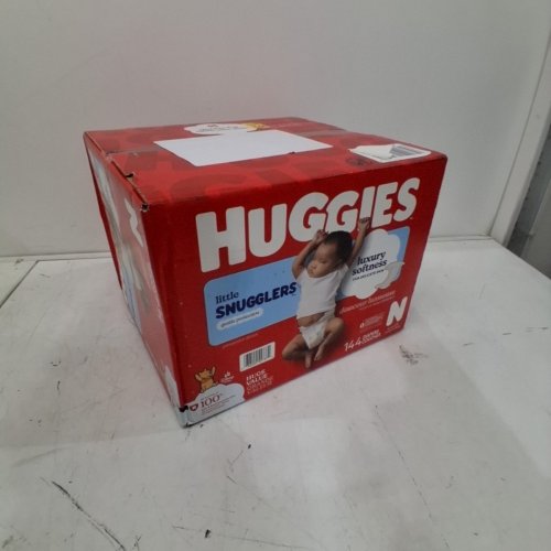 144PK HUGGIES LITTLE SNUGGLERS DIAPERS - SIZE NEWBORN image 2