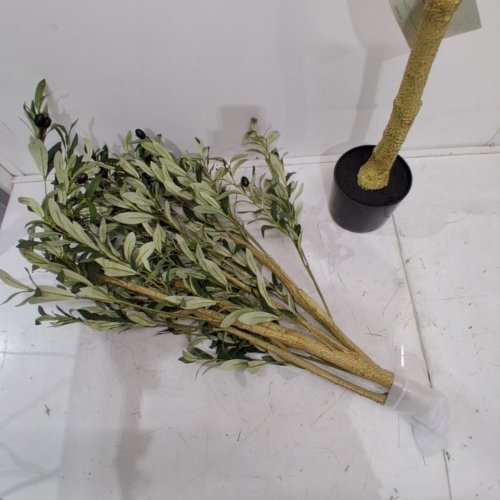 LYERSE ARTIFICIAL DECORATIVE OLIVE TREE - 6FT image 3