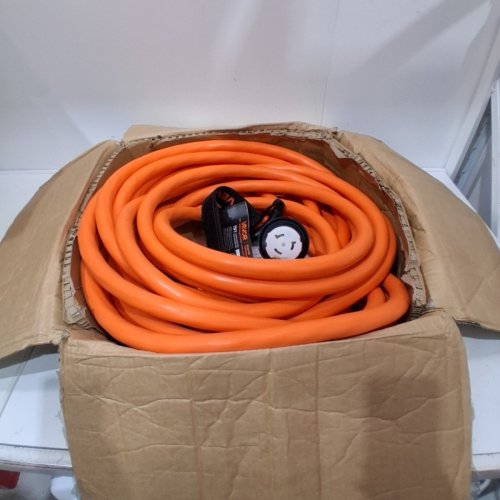 DURABLE RV POWER CORD, PREMIUM POWER CORD - 50FT - ORANGE (MODEL: RV50H/SS2-50R) image 2