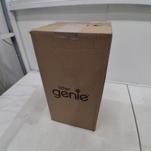 LITTER GENIE STYLE CAT LITTER ODOR CONTROL DISPOSAL SYSTEM PAIL WITH SCOOP AND HOLDER - 18" - WHITE (MODEL: ‎I000658) image 5