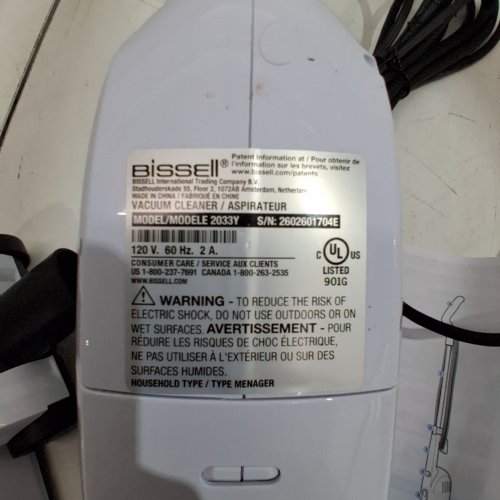 BISSELL FEATHERWEIGHT STICK/HAND VACUUM #2033Y - WHITE image 3