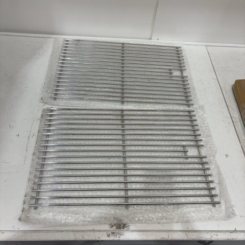 2PC CRIDITPID BBQ GRILL GRATE FOR MASTER CHEF (G45308, G45311, G45301, G45303, G45309) - SILVER image 3