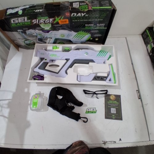 GEL BLASTER THE ORIGINAL SUPERSIZED SURGE XL WITH MULTIPLE FIRE MODES - WHITE/GREEN (MODEL: GBX001-SFWM) image 3