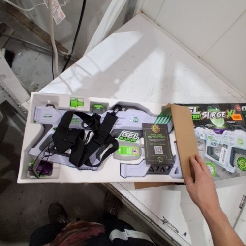 GEL BLASTER THE ORIGINAL SUPERSIZED SURGE XL WITH MULTIPLE FIRE MODES - WHITE/GREEN (MODEL: GBX001-SFWM) image 4