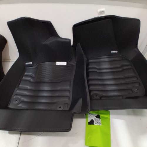 3PC TUXMAT ALL WEATHER CUSTOM CAR MATS FOR LAND ROVER DISCOVERY SPORT 2020-2022 - BLACK (MODEL: 8697) image 3