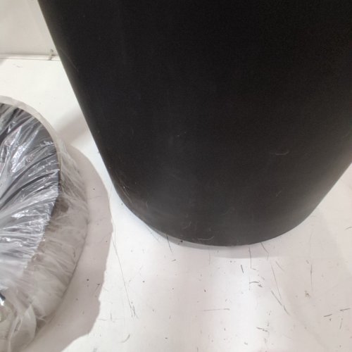 UMBRA VENTO 30" OPEN TOP KITCHEN TRASH/GARBAGE CAN - LARGE 16.5 GALLON (62L) - BLACK (MODEL: 1013048-047-REM) image 3