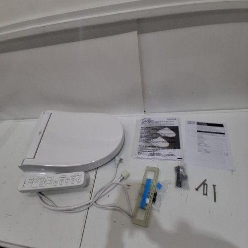TOTO WASHLET C2 ELECTRONIC BIDET TOILET SEAT WITH HEAT FUNCTIONS - ROUND - COTTON WHITE (MODEL: SW3073#01) image 4