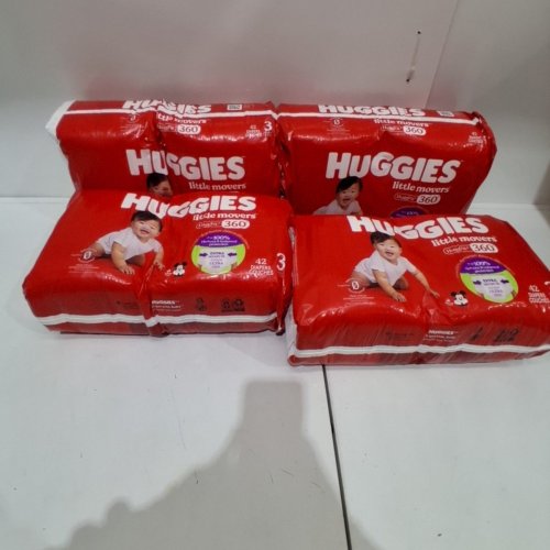 168PK HUGGIES DISNEY LITTLE MOVERS BABY DIAPERS - SIZE 3 - MICKY MOUSE(16-28LBS) image 3