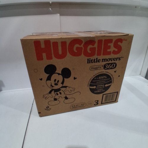 168PK HUGGIES DISNEY LITTLE MOVERS BABY DIAPERS - SIZE 3 - MICKY MOUSE(16-28LBS) image 6
