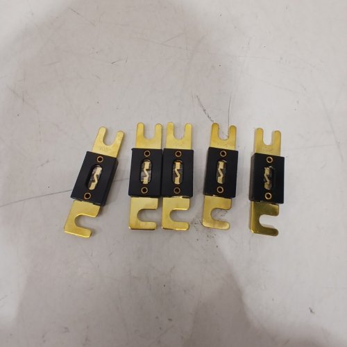 5PK MINI ANL FUSES - 200 AMP - BLACK image 3