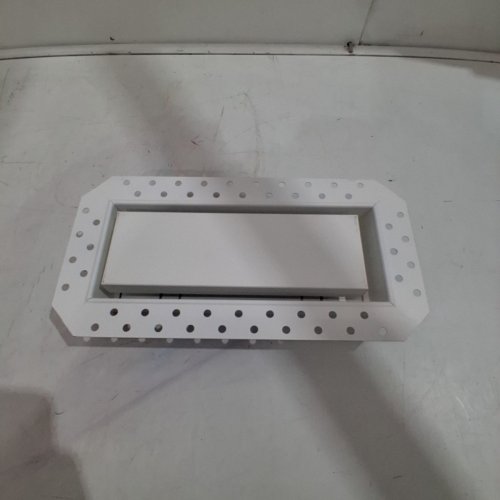 FITTES ADJUSTABLE MODERN FLUSH WALL VENT FOR AIRFLOW SOLUTIONS - 4" X 10" - WHITE (MODEL: DWALL4X10SWH) image 3