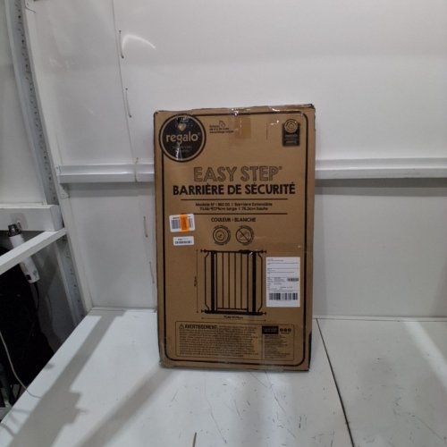 REGALO EASY STEP SAFETY GATE - 29"- 38.5" - WHITE (MODEL: 1160-DS) image 3