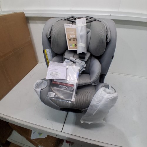 CYBEX GOLD CALLISTO G 360 ROTATING ALL-IN-ONE CONVERTIBLE CAR SEAT WITH SAFETY ASSURE PROTECTION SYSTEM - 120LBS MAX - STONE GREY (MODEL: 524000601) image 3