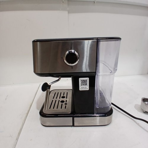 CHEFMAN CRAFTBREW 15-BAR PUMP DIGITAL ESPRESSO MAKER WITH STEAM WAND FOR LATTE & CAPPUCCINO - 1.5L - BLACK / SILVER (MODEL: RJ54-SS-15-D-AM) image 5