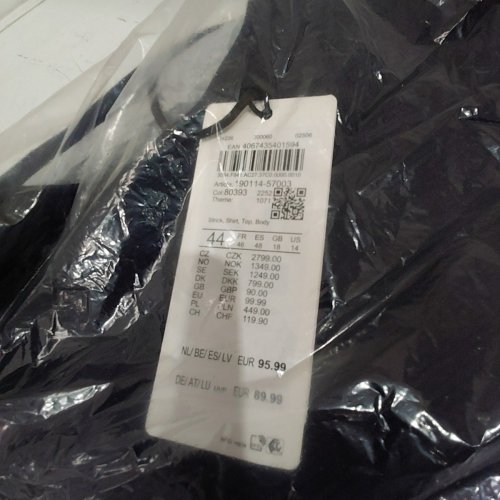 GERRY WEBER KNITTED LONG SLEEVE WITH POCKET - SIZE 14 / LARGE - NAVY (STYLE : 190114-57003) image 3