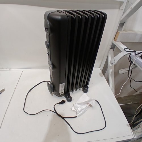 DELONGHI RADIA S FULL ROOM OIL FILLED RADIATOR - 1500W - 120V - BLACK (MODEL:TRRS0715BKCA) image 3