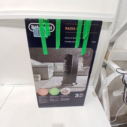 DELONGHI RADIA S FULL ROOM OIL FILLED RADIATOR - 1500W - 120V - BLACK (MODEL:TRRS0715BKCA) image 5