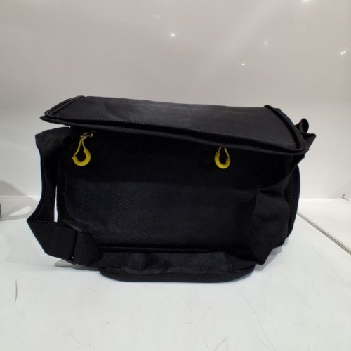 MULTIFUNCTIONAL PADDED FISHING TACKLE BAG - 13" X 7" X 7" - BLACK image 3