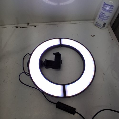 BOWER FOLDABLE RING LIGHT WITH RGB LIGHTS- 12" - BLACK (MODEL: WSC-RGB12SLIM) image 2