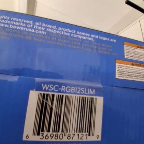 BOWER FOLDABLE RING LIGHT WITH RGB LIGHTS- 12" - BLACK (MODEL: WSC-RGB12SLIM) image 3