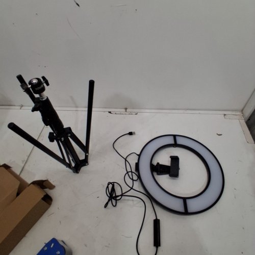 BOWER FOLDABLE RING LIGHT WITH RGB LIGHTS- 12" - BLACK (MODEL: WSC-RGB12SLIM) image 4