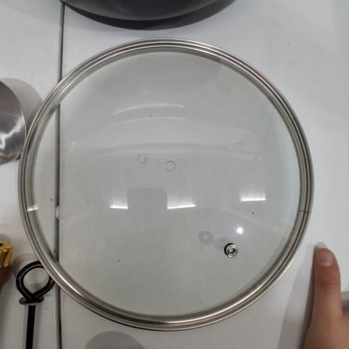 WOK STIR FRY PAN WITH ACCESSORIES - 10" - BLACK image 4