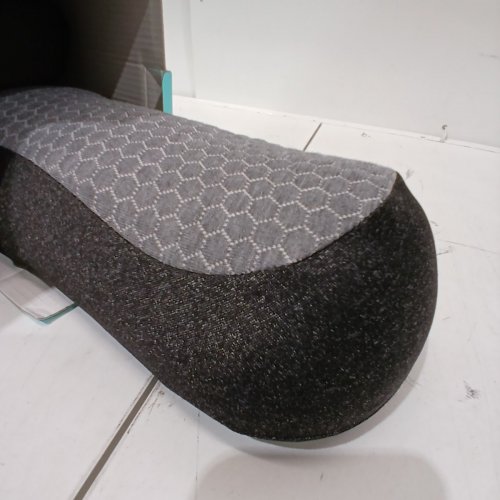 2PC ELECTRIC MASSAGE NECK PILLOW, AIR BAG SUPPORT - NECK & SHOULDER MASSAGE - GREY image 4