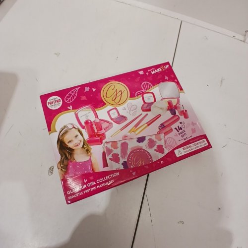 14PC MAKEITUP KID'S PRETEND MAKEUP GLAMOUR GIRL COLLECTION REALISTIC MAKEUP SET image 3