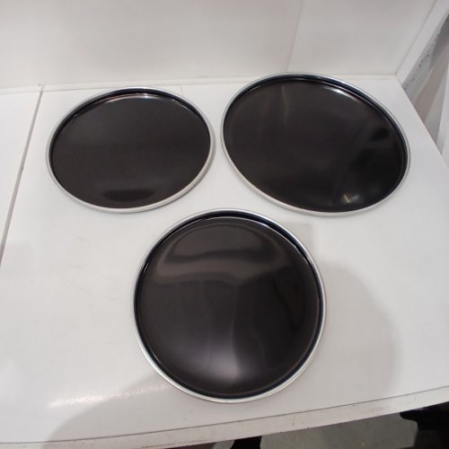 3PK EVANS TOM PACK DRUMHEADS - 10", 12", 16" - BLACK image 4