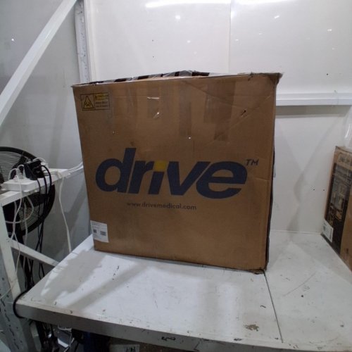 DRIVE SILVER SPORT 1 FOLDING MANUAL WHEELCHAIR - 18" - BLACK image 2