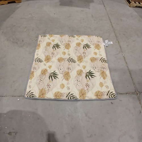 BLISSFUL DIARY BABY PLAY MAT FOR FLOOR - 50" X 50" - EARTH TONES BEIGE image 6